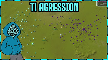 T1 Aggression! | Supreme Commander Forged Alliance Forever | 4v4 on MapGen | Cast #131