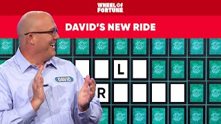 Davids Bonus Round  Wheel Of Fortune