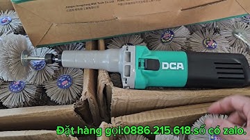 Máy làm lũa máy đục cầm tay đa năng máy mài làm đá gốc cây quật cước quật nhám máy DCA j06-25.