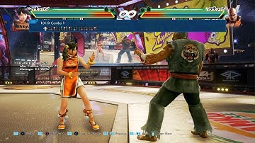 Xiaoyu 10 hit combo - TEKKEN 7