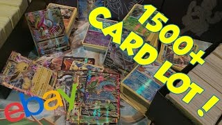 INSANE 1500+ Pokemon Card Lot from eBay | Trainer Chip