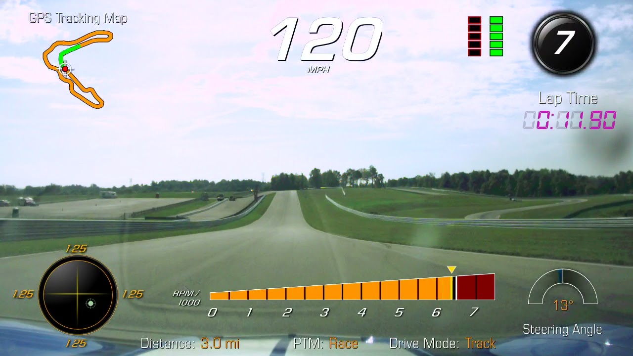 Corvette C7 GS.R 1:46.7 at Pitt Race