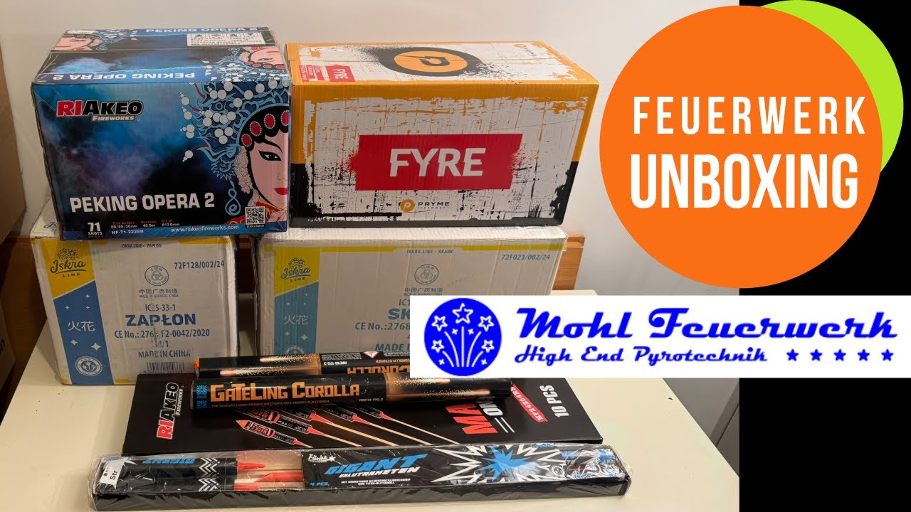 [Mohl Feuerwerk] | Silvester | Unboxing 2025 | 400€