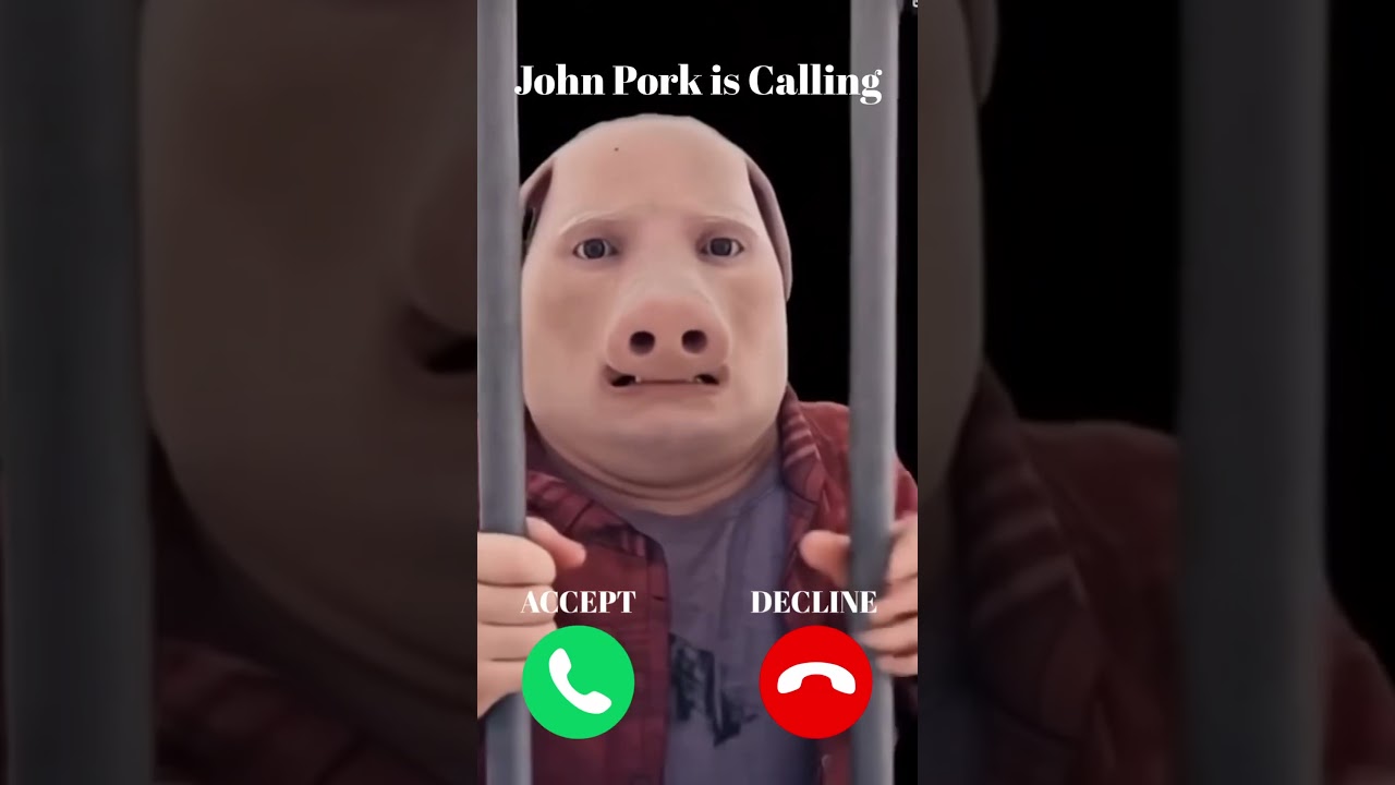 John Pork is Calling 📱