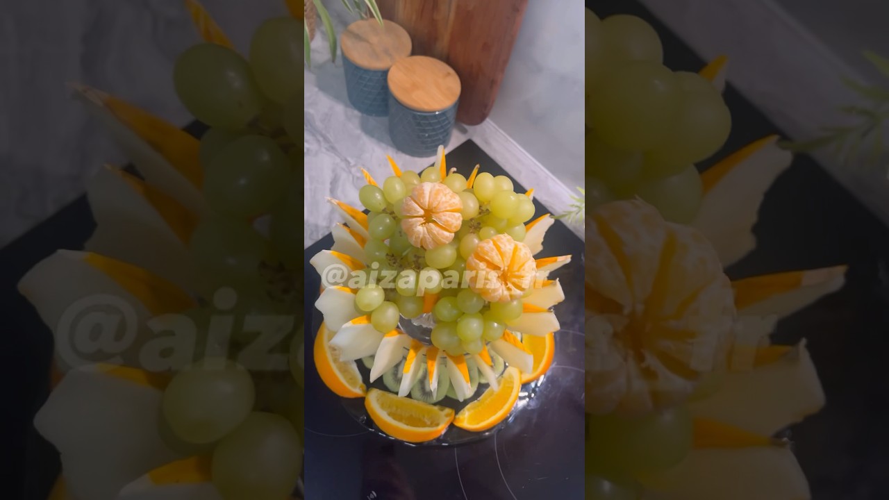 Fruits platter 🍊🥝🍍🍊🍓