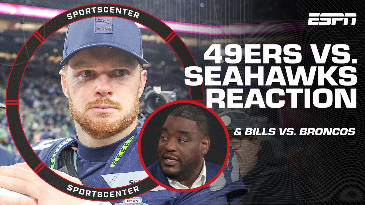 Bills vs. Broncos & 49ers vs. Seahawks REACTION 🍿 San Francisco ‘RAN OUT OF BODIES!’ - D-Wood | SC