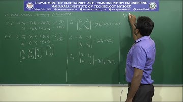 Network Theory _ Two Port Network (Inter Relationship b/w the parameters) / III ECE / M5 / Session 3
