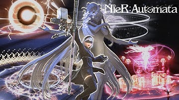 FFXIV - [WHM] Nier Automata WHITE MAGE Ability VFX MOD
