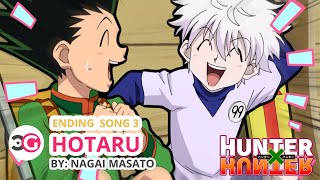[HD] Hunter X Hunter Full Ending 3 - Hotaru + Romaji Lyrics