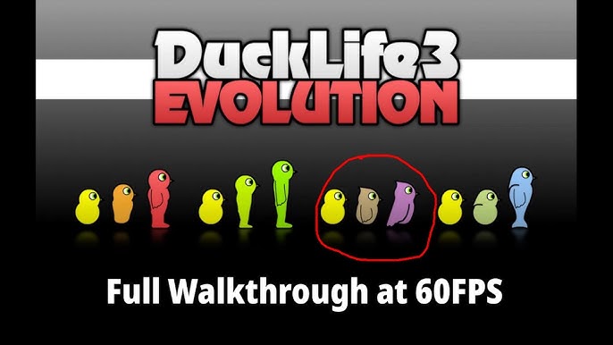 Duck Life 3: Evolution - Longplay / Full Playthrough (no commentary) 