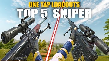 Top 5 Fastest Snipers in COD Mobile 🔥 | Best Sniper Loadouts (Season 9)