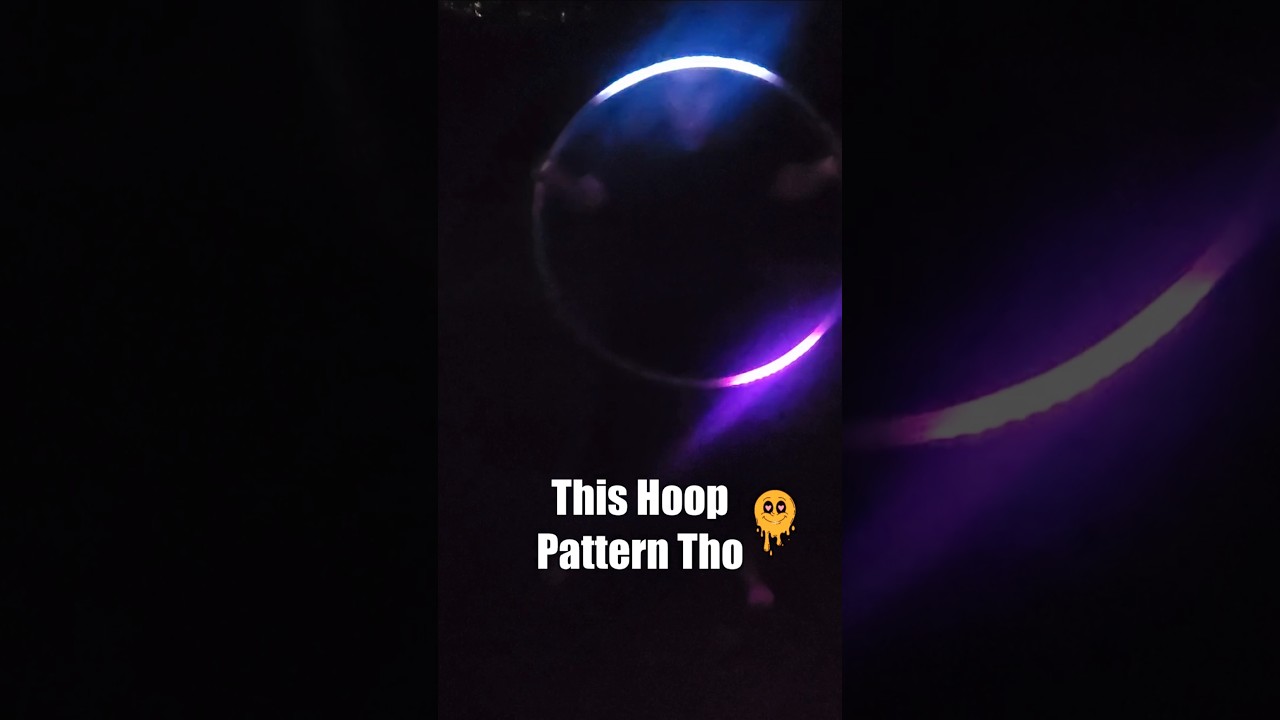 Vibing with this pattern ✌️🤩 #hulahoop #dance #flowarts