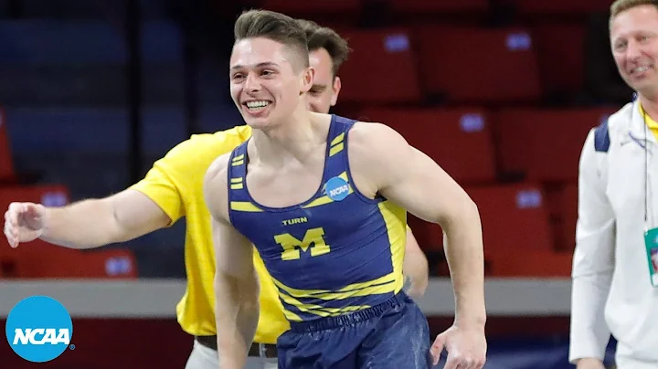 Paul Juda - Vault to clinch 2022 NCAA gymnastics a...