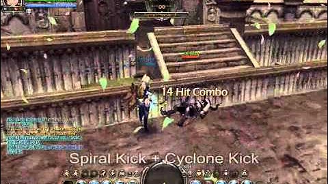 Dragon Nest Acrobat Chain Combo Tutorial