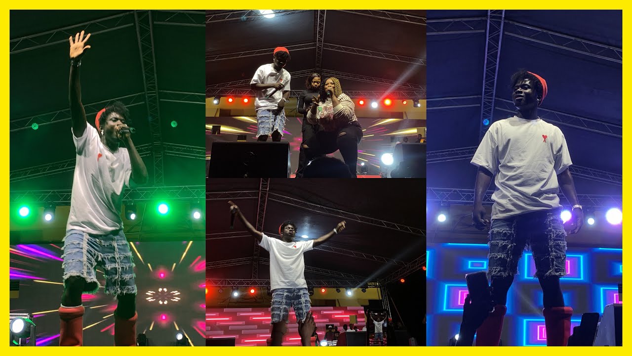 Kuami Eugene Massive Performance with Two Ladies on stage at High ...