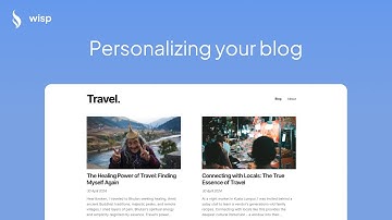 Personalizing your Next.js 14 Blog from Wisp - Part 2