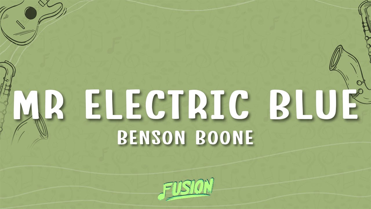 Benson Boone - Mr Electric Blue (Lyrics) Benson Boone - Mr Electric Blue (Lyrics)
