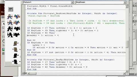 Program 2D Side-scroller in VB6.0 #26