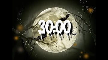 TRICK OR TREAT?! 30 Minute Halloween Countdown Timer With Music