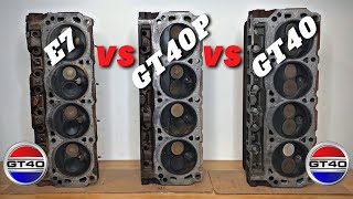 Comparing Junkyard GT40 GT40P Stock E7 Cylinder Heads / Everything U NEED 2 Know  Fox body Mustang