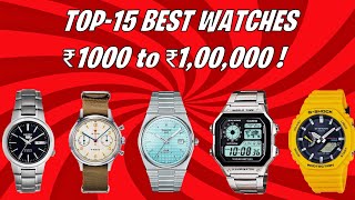 The TOP15 BEST WATCHES of 2023! Seiko, Casio, Tissot, HMT, Timex, Benyar, Seagull!