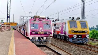 Download Lagu Unique Looking Old vs New Model EMU local Trains Crossing Action spotted At Balarambati Station MP3 Download Lagu Unique Looking Old vs New Model EMU local Trains Crossing Action spotted At Balarambati Station MP3