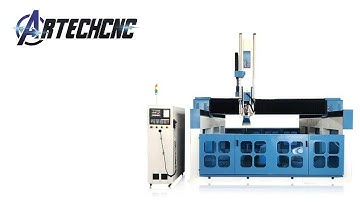 2x3m Foam EPS 4 Axis CNC Router