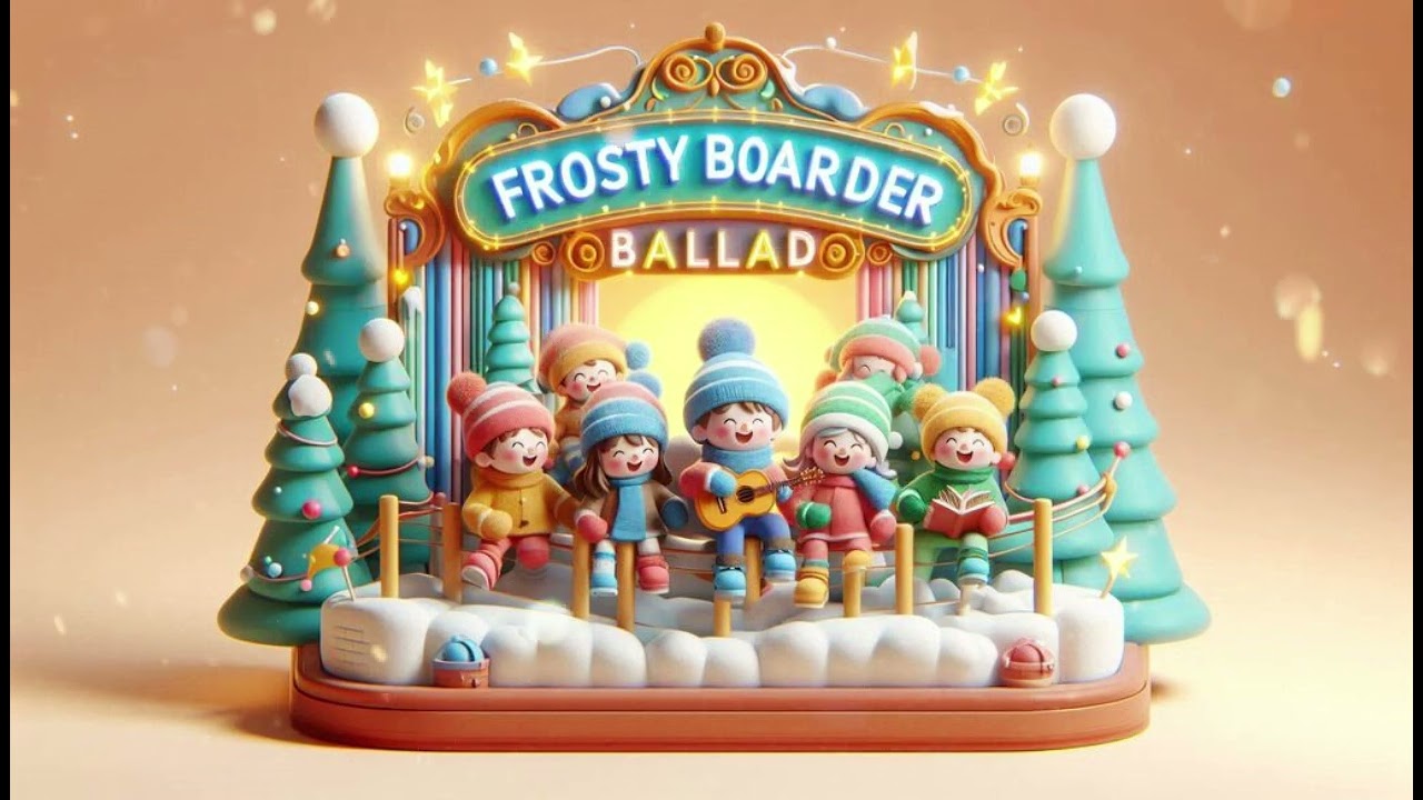 Frosty Boarder Ballad | @BabySharkKidsAlotsofSongs | Cartoon Nursery Kids Music