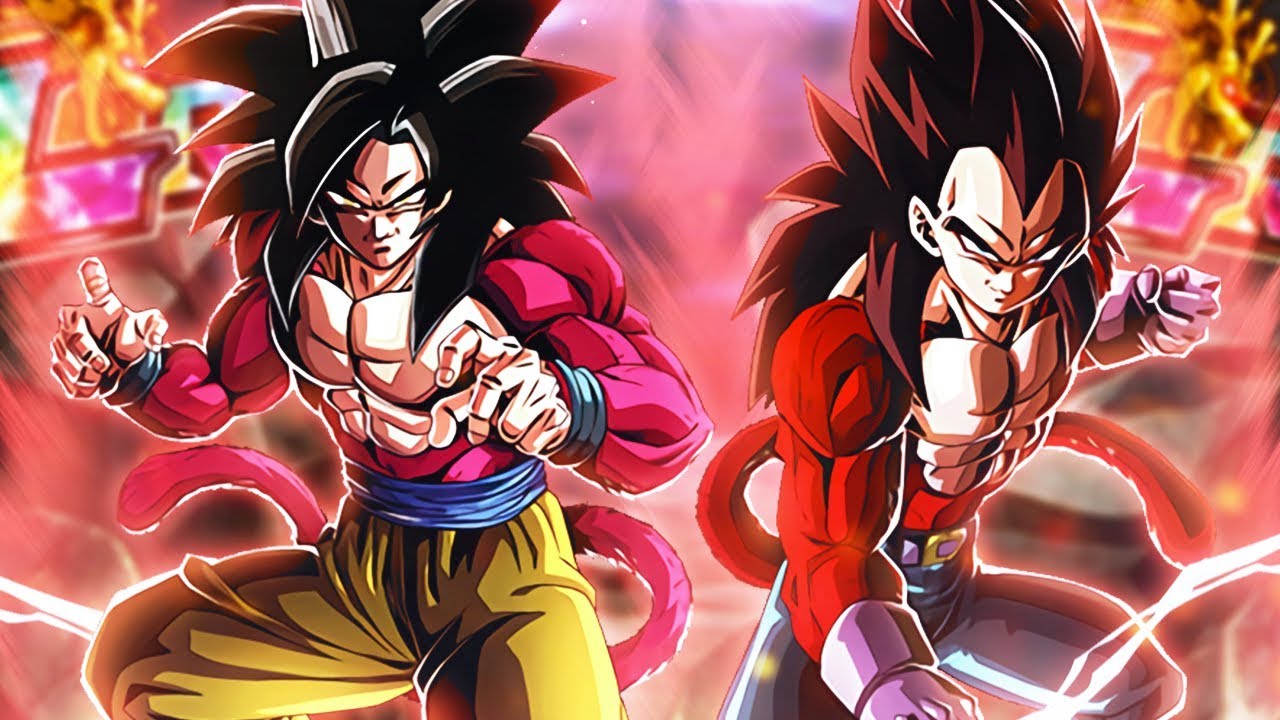 Nano Fights NEW LR SSJ4 Goku & LR SSJ4 Vegeta Dokkan Boss Events! 