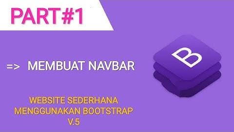 PART#1 || Membuat website sederhana menggunakan bootstrap 5 - ngodingdiandroid