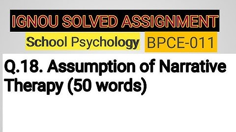 IGNOU SOLVED ASSIGNMENT BPCE-011 Q.18