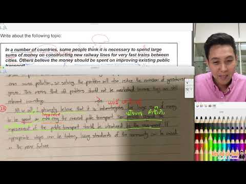 การเขียน Essay ง่ายๆ | แจก template ทุกย่อหน้า | Aj.Aeyzzz