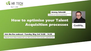 ScaleUp HR Tech Europe 2022: How to optimise your Talent Acquisition process