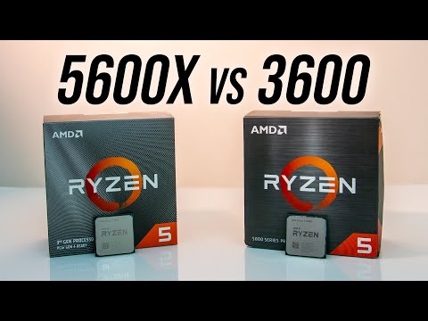 AMD Ryzen 5 5600X vs 3600 CPU Comparison - Worth Upgrading?