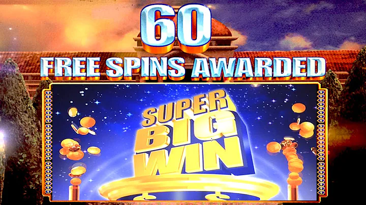 AMAZING HUGE BIG WIN 60 FREE SPINS BONUS ~ Napoleon and Josephine Slot Machine