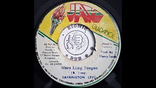BARRINGTON LEVY - Mary Long Tongue [1979]