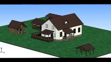 Чертеж обьекта в  T FLEX CAD