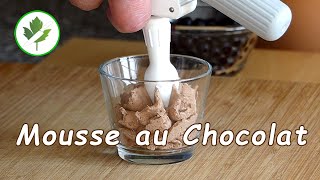 Die schnelle Mousse au Chocolat aus dem Sahnespender