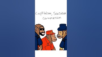 Capitalism vs Socialism vs Communism #monkey #animation