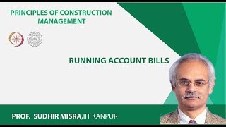 Running account bills