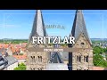 Historic Downtown Fritzlar | Drone Footage | 4k