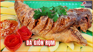 Mẹo Chiên Cá Không Dính Chảo, Không Bị Văng Dầu, Da Cá Giòn Tan- KT Food
