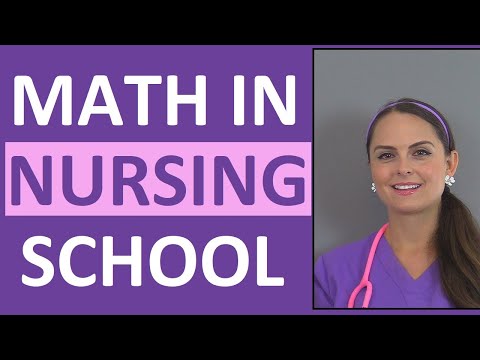 वीडियो: आप नर्सिंग में गणित का उपयोग कैसे करते हैं?