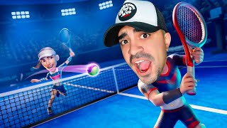 تحدي لعبة التنس الاسطورة screenshot 1