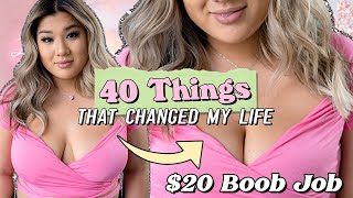 40 THINGS THAT CHANGED MY LIFE!! kitchen, beauty, car, + more!!