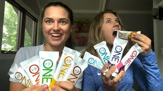ONE Protein Bars Taste Test \& Review!