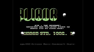C64 Crack Intro : 1990 Excalibur Intro 2