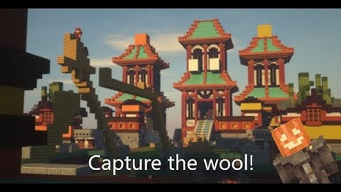 Hypixel capture the wool and build battle fun!
