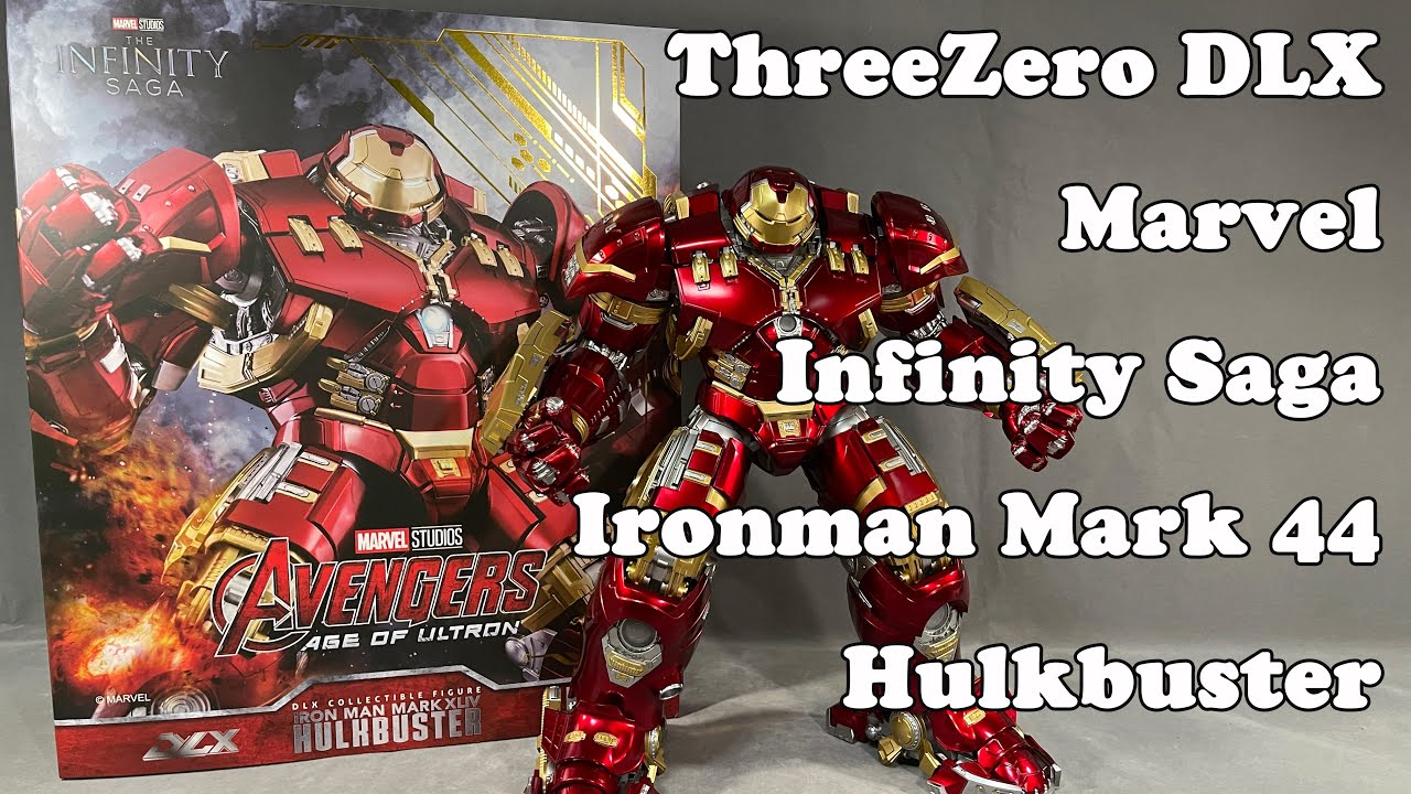 threezero DLX Marvel Hulkbuster フィギュア Preorder! Threezero The Infinity Saga DLX Iron Man Mark 44