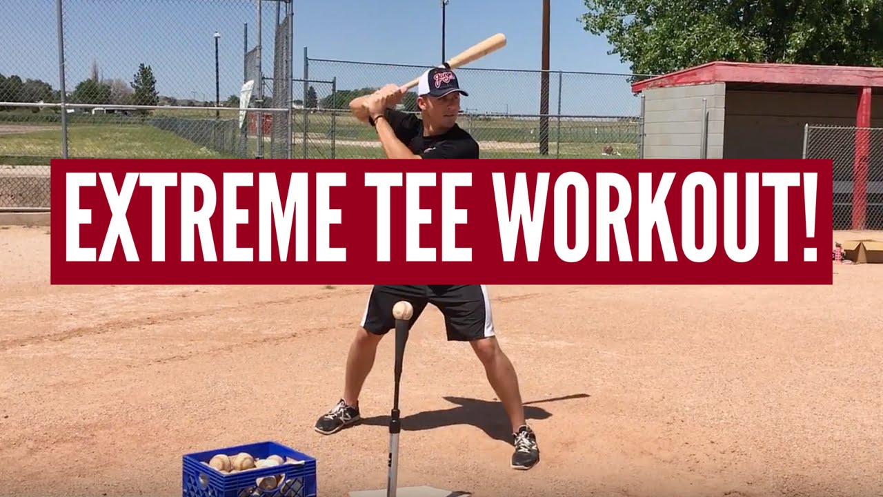 6 Day Baseball tee workout 